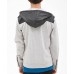 Cheao Stylish Hoodie With Zippers At Arms